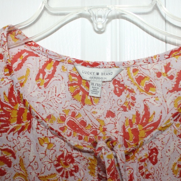Lucky Brand Top, Size XL - Picture 3 of 3